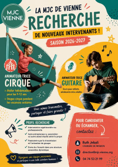 Recherche d’intervenants 
